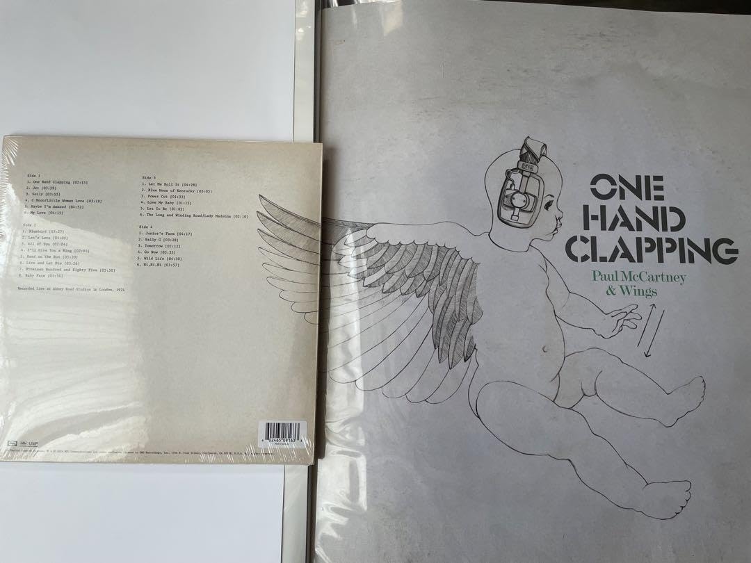 ポールマッカートニー　one hand clapping レコード&ポスター Amazon.co.jp: ポールマッカートニー one hand clapping